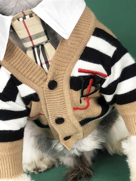 burberry dog sweater|burberry jumpers for men.